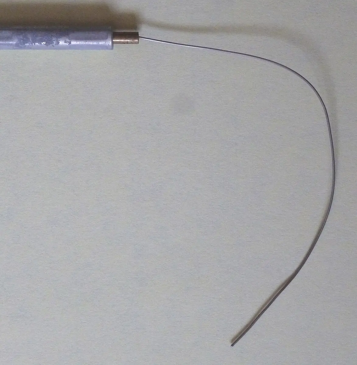 Metal-sheathed industrial thermocouple