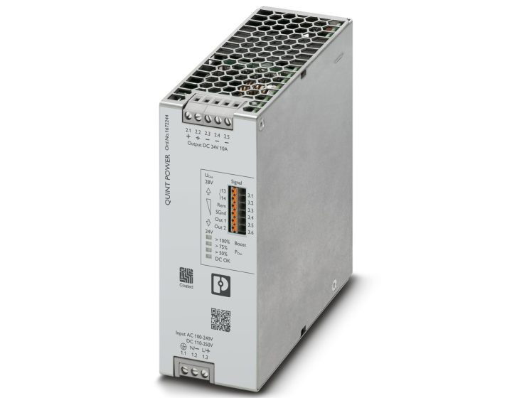 Phoenix Contact QUINT4-PS/1AC/24DC/10/+/F – DIN Ray Güç Kaynakları