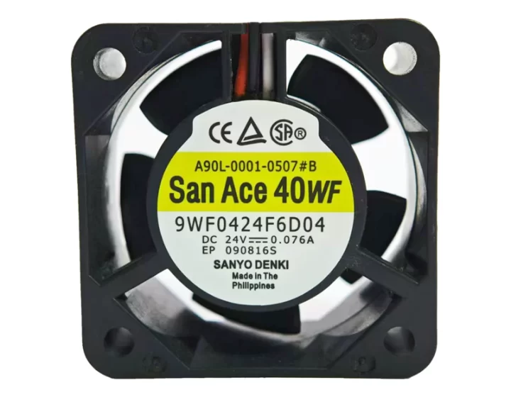 SANYO DENKI 9WF0424F6D04 DC equipment cooling fan