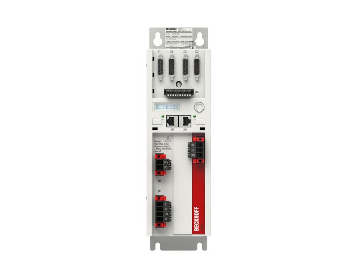 Beckhoff AX5000 AX5206-0000-0202 – 2 x 6 A rated, 2 x 13 A peak, 100-480 V AC, EtherCAT