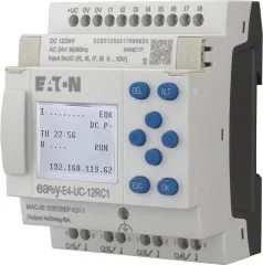 Eaton EASY-E4-UC-12RC1 – programlanabilir kontrol rölesi / mini PLC