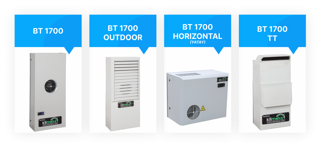 Klimexs BT 1700 OD pano kliması gerçek ürün görseli