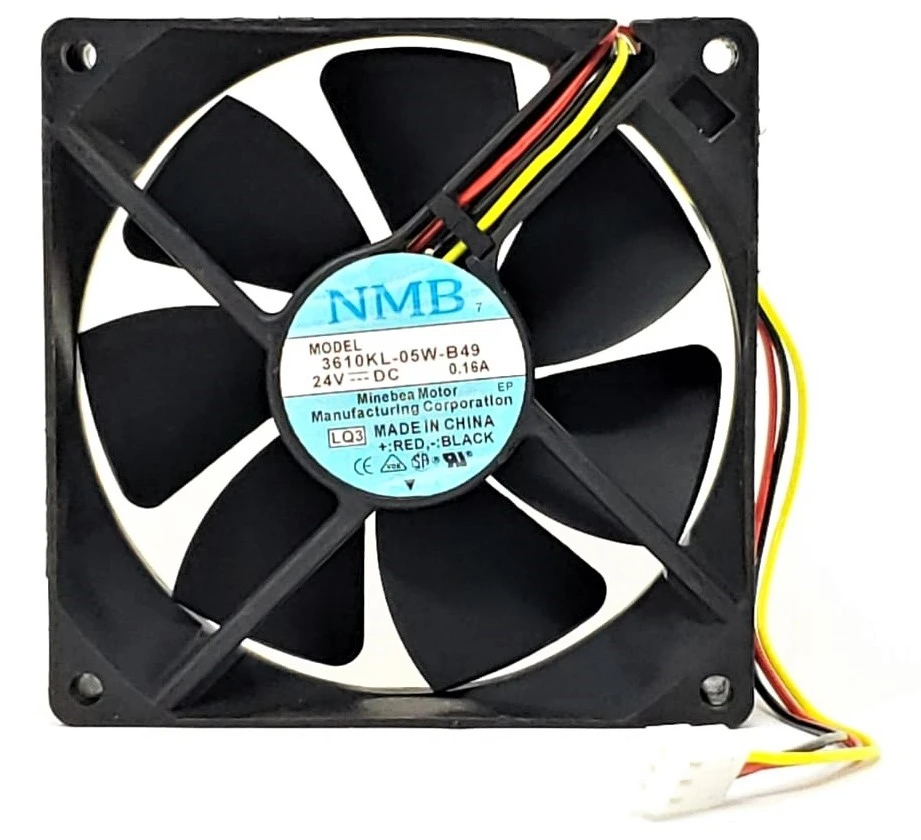 NMB 3610KL-05W-B49 24 VDC CNC Soğutma Fanı gerçek ürün görseli