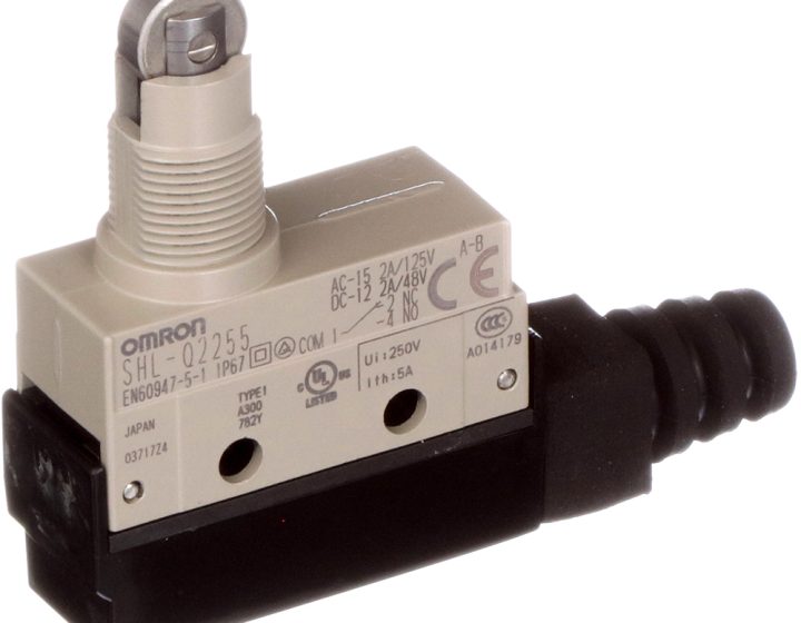 OMRON SHL-Q2255 Panel Tipi Rulolu Piston Limit Switch