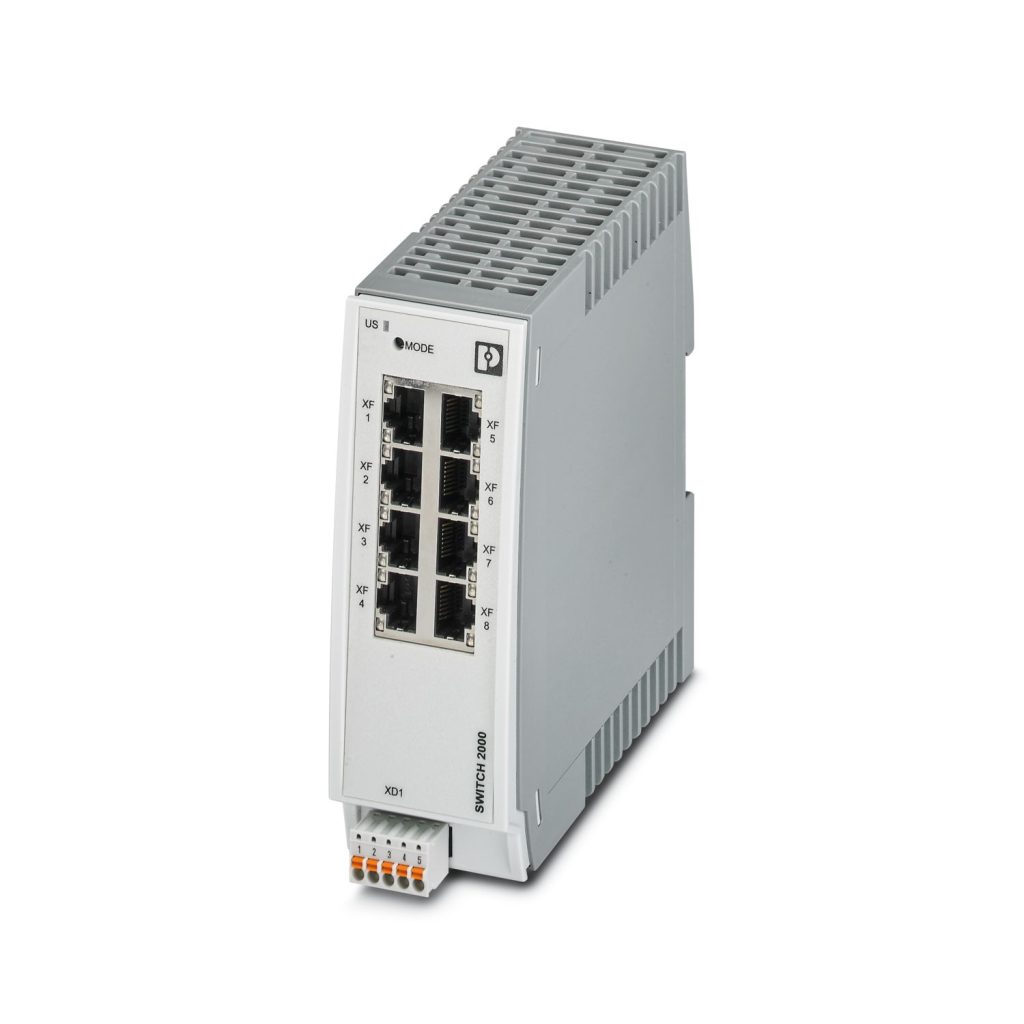 Phoenix Contact FL SWITCH 2008 gerçek ürün fotoğrafı