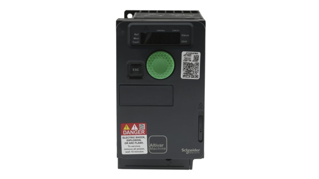 Schneider Electric ATV320 ATV320U07M2C gerçek fiziksel AC sürücü görseli