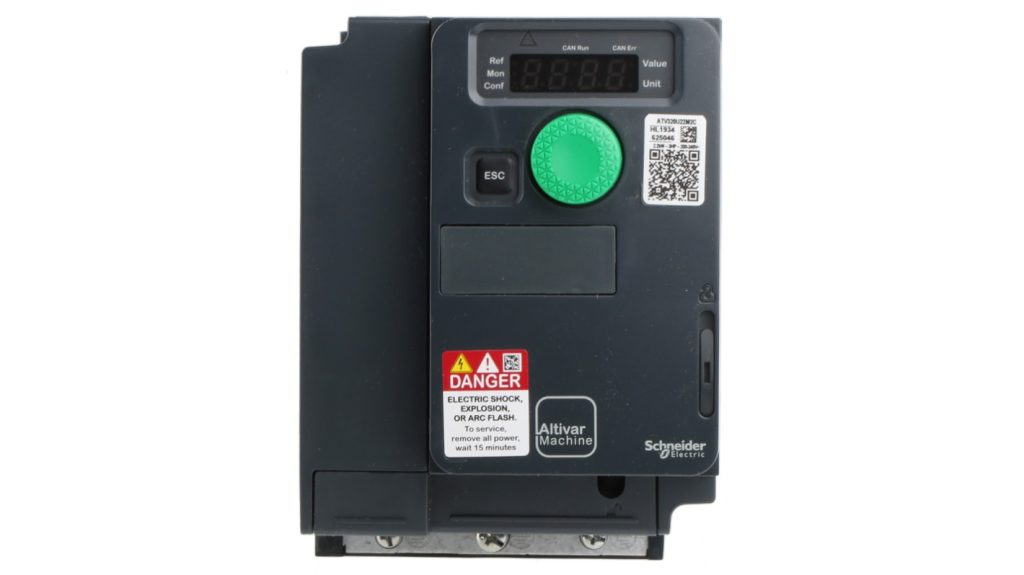 Schneider Electric ATV320 ATV320U22M2C gerçek fiziksel AC sürücü görseli