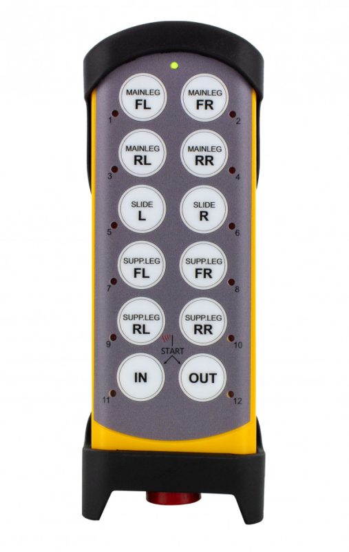 Tele Radio TG-T11-5 el kumandası - resmî ürün görseli